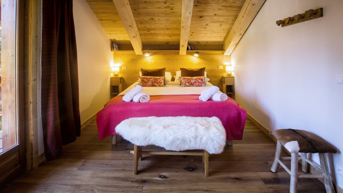 Chalet Nid Alpin Double Bedroom
