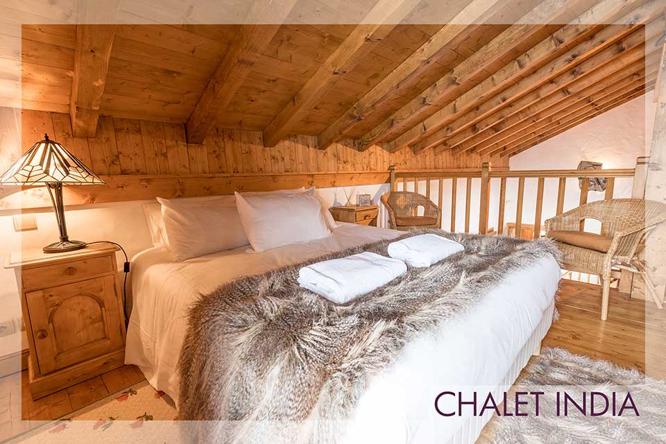 Chalet Iona Chalet India Double Bedroom