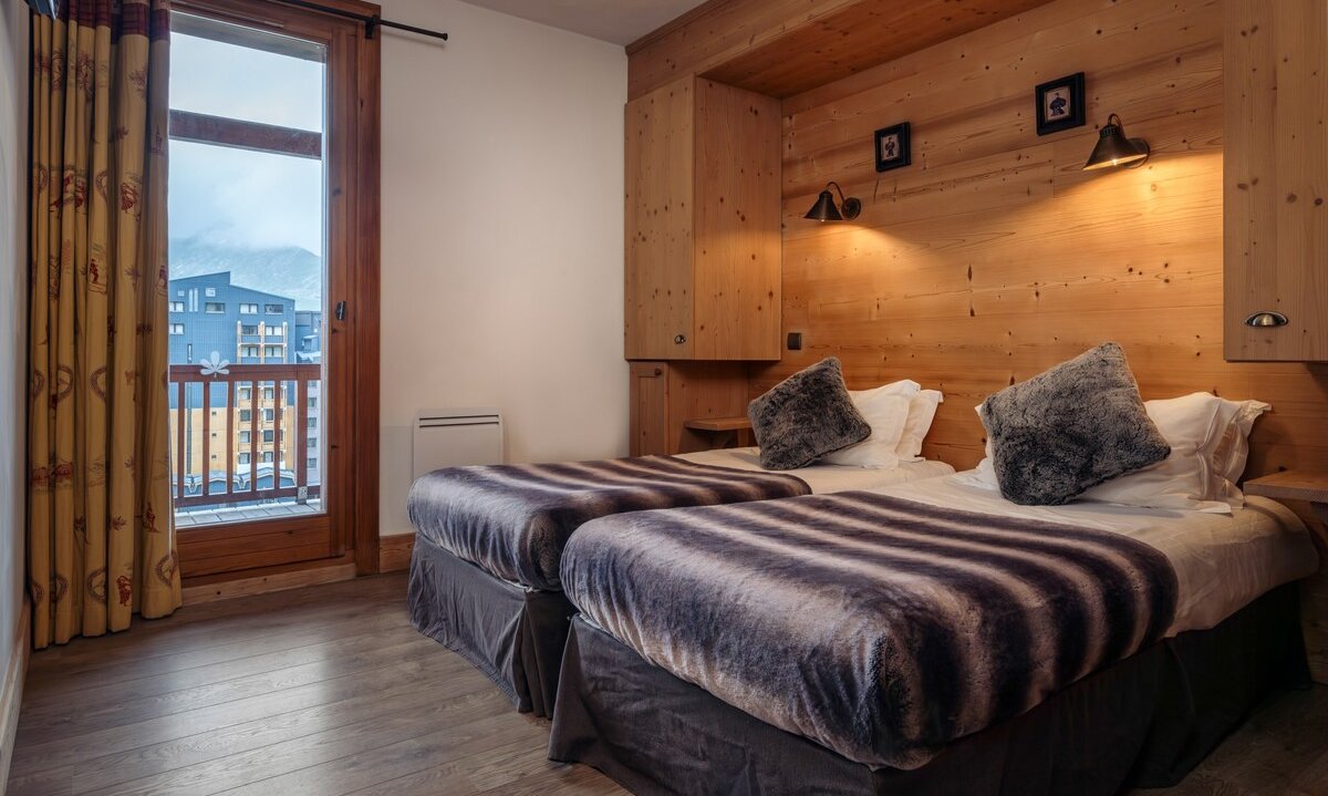 A TwinBedrooms in Chalet Mathilde Val Thorens
