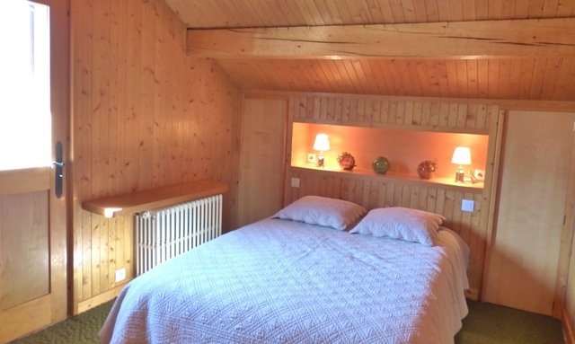 One of the Bedrooms in Chalet La Renarde, Meribel