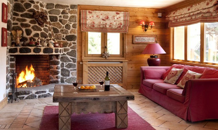 Cosy seating area in Club Chalet Pierre
