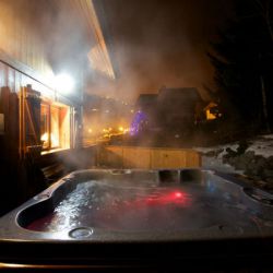 Chalet Bruyere Hot Tub