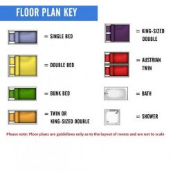 Chalet Jacques Floor Plan Key
