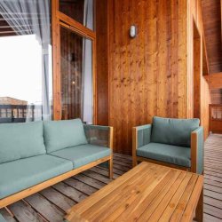 The Balcony at Chalet Mathilde in Val Thorens