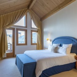 One of the spacious Bedrooms in Chalet Foret Meribel