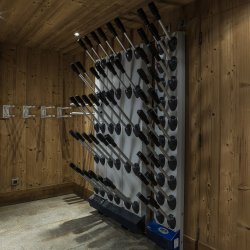The Ski Room in Chalet Lapin Blanc Meribel