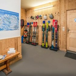 The Ski and Boot Room in Chalet Matisse Bas, La Tania