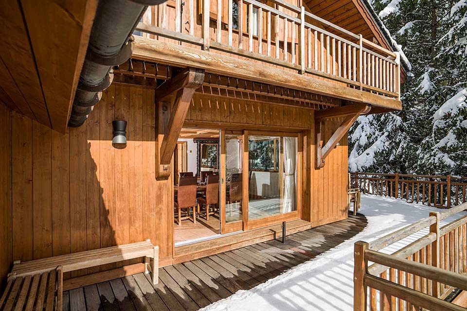 Chalet Les Bartavelles Terrace