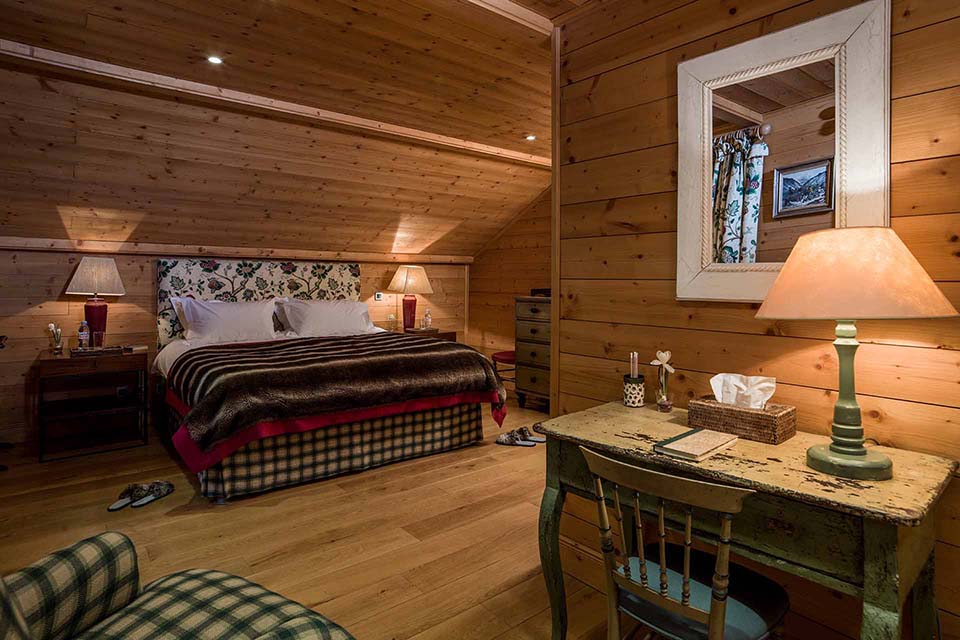 Chalet Les Bartavelles double bedroom