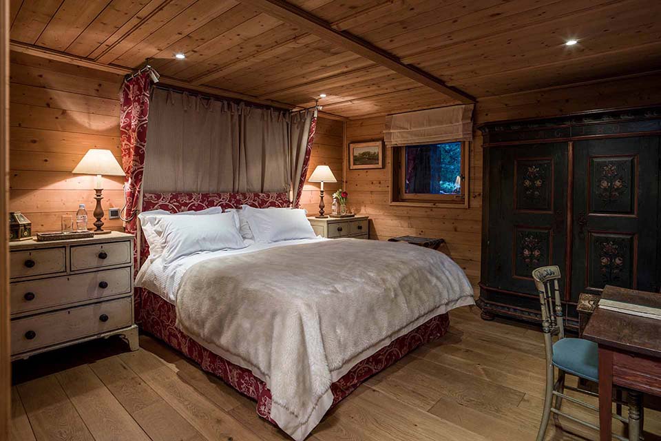 Chalet Les Bartavelles double bedroom