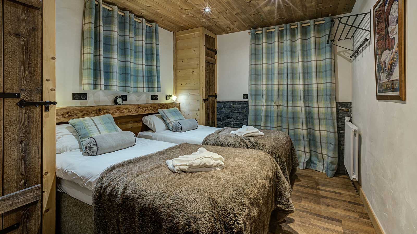 Chalet Benjamin Twin Bedroom 