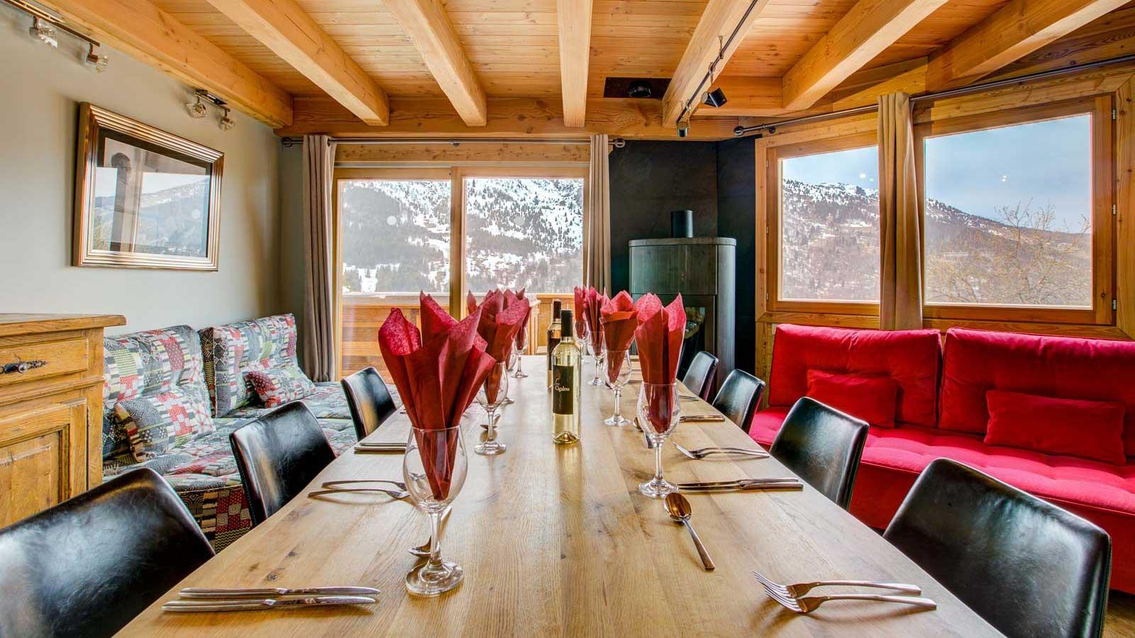 Chalet Aline Dining Room