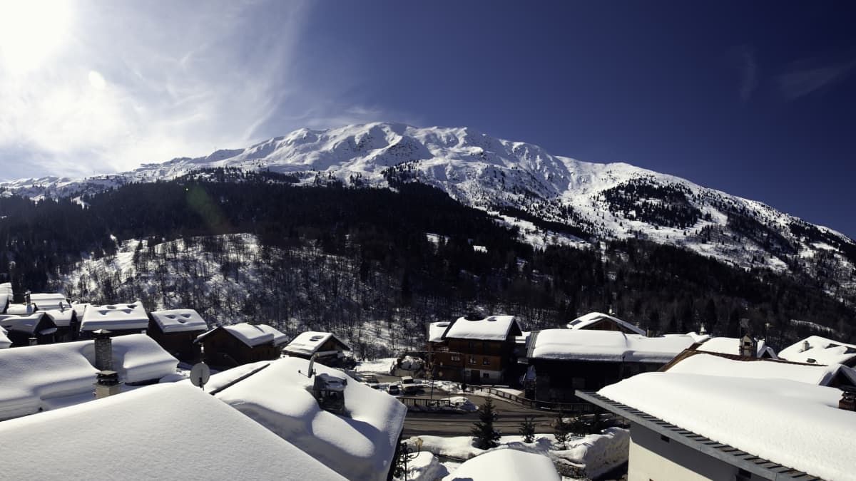 Village and Mountain View