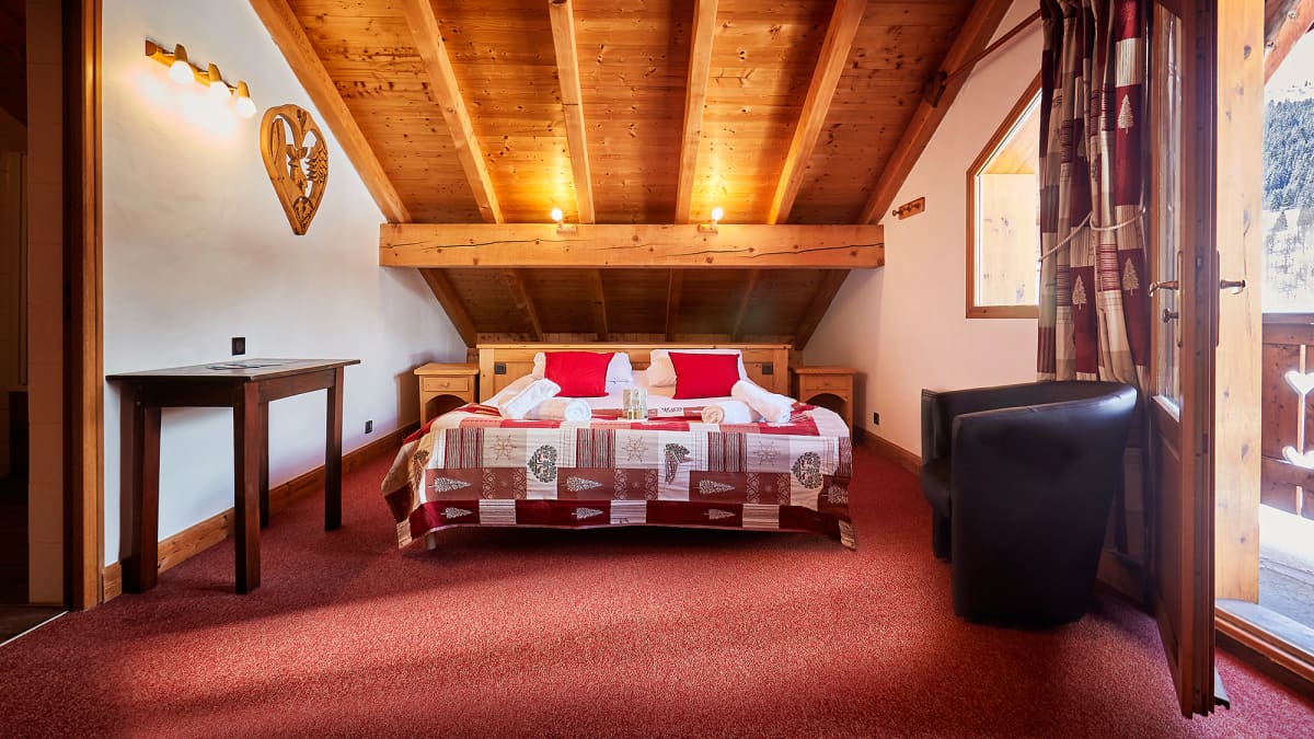 Chalet Daurel Double Bedroom