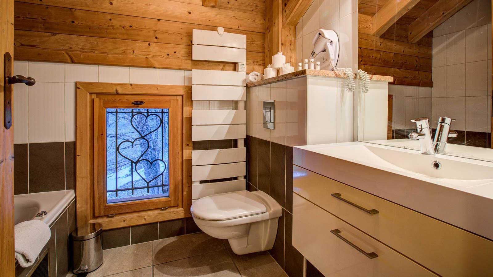 Chalet Laetitia bathroom 