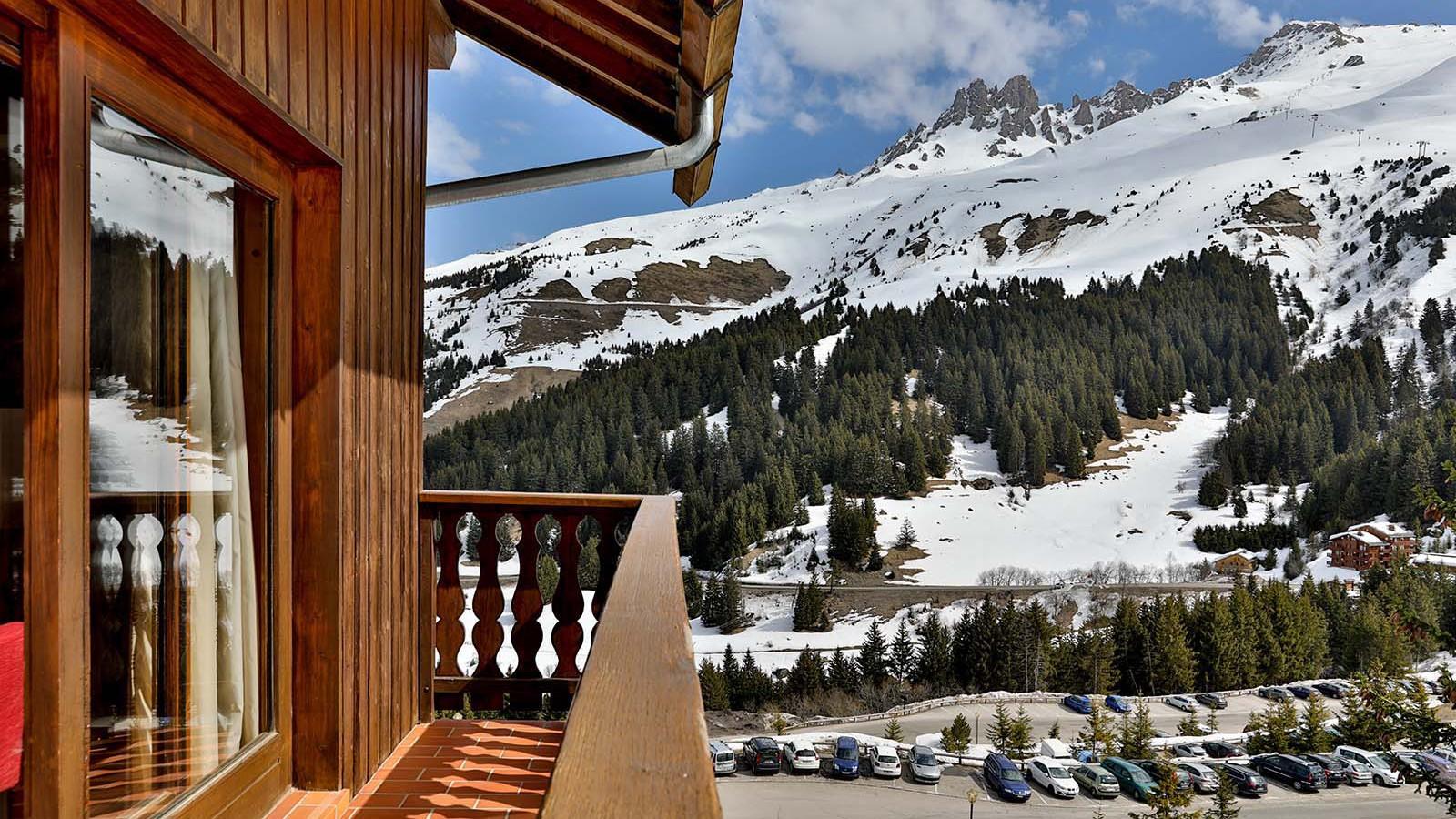 Chalet Leopold Balcony and View