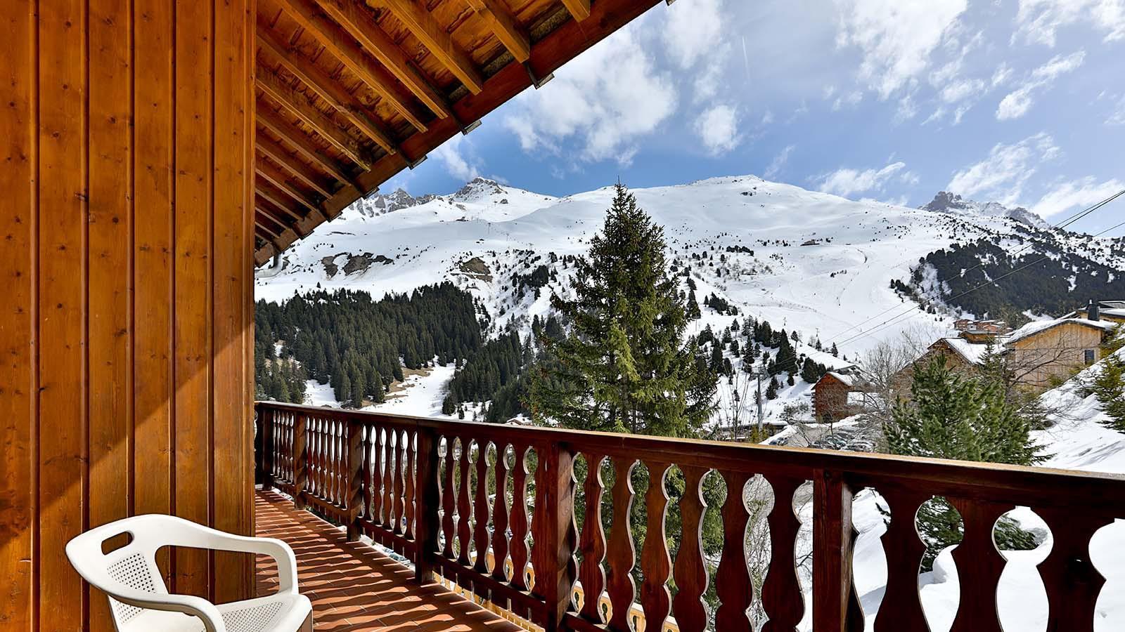 Chalet Leopold Balcony and View