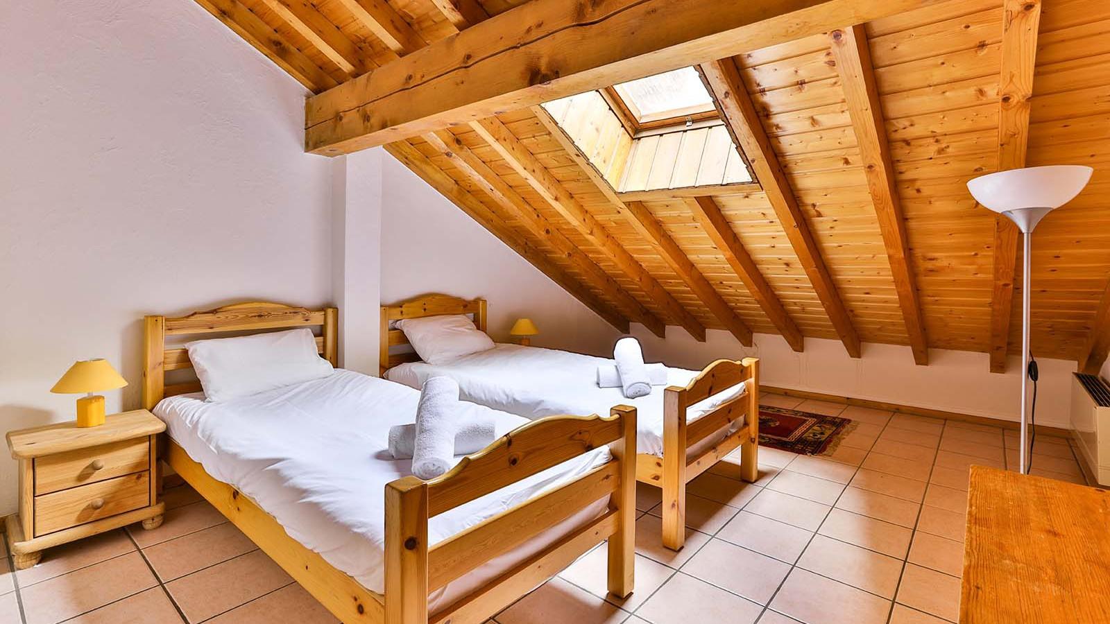 Chalet Leopold Twin Bedroom