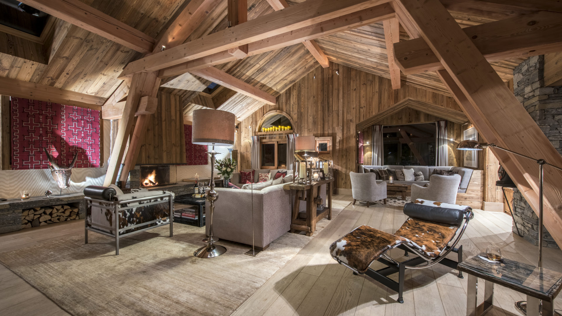 Chalet Mont Tremblant Gorgeous Living Room