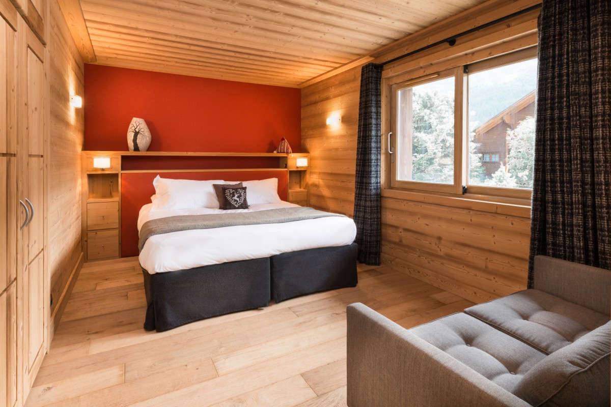 Chalet Le Pousse Caillou Double Bedroom