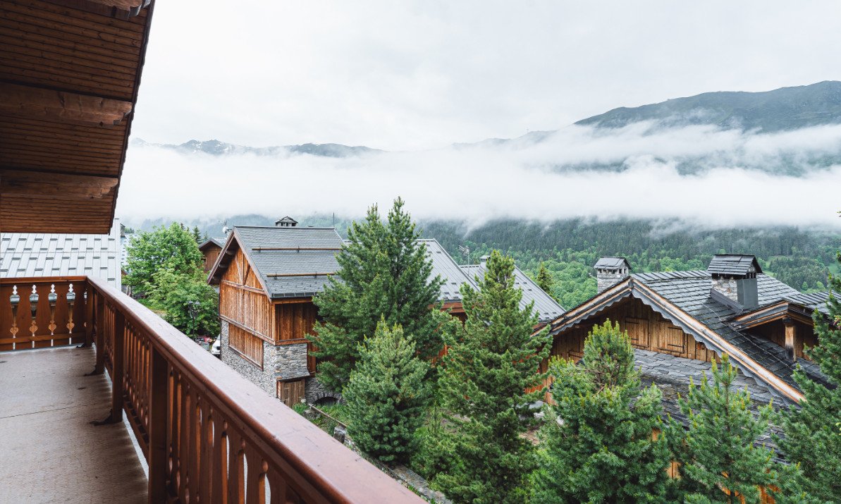 The Balcony at Chalet Alysson Meribel