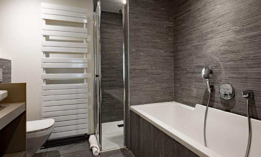 The Bathroom in Apartment La Suite in Meribel