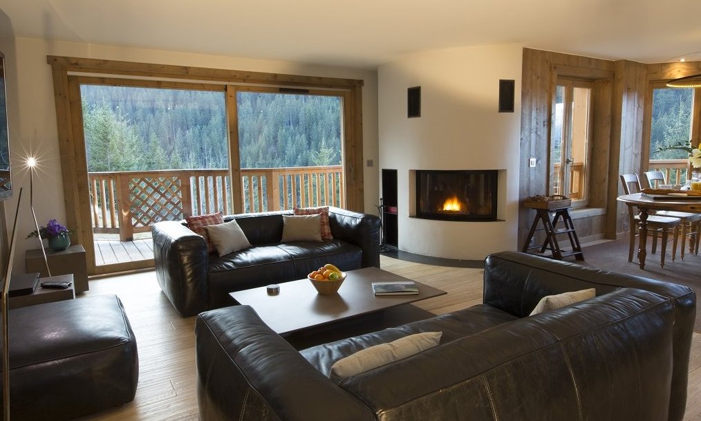Chalet Bouquetin Living Room. 