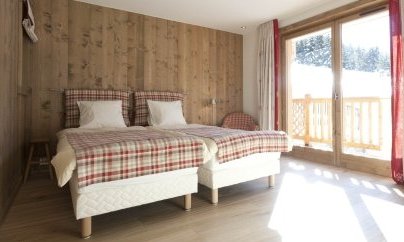 Chalet Bouquetin Twin Bedroom