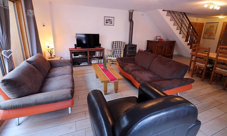 Chalet Les Cabris Living Room