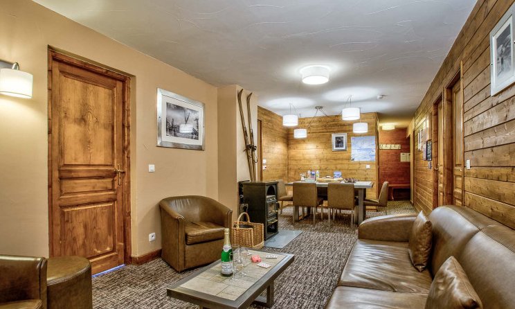 Chalet Verseau Living Room 