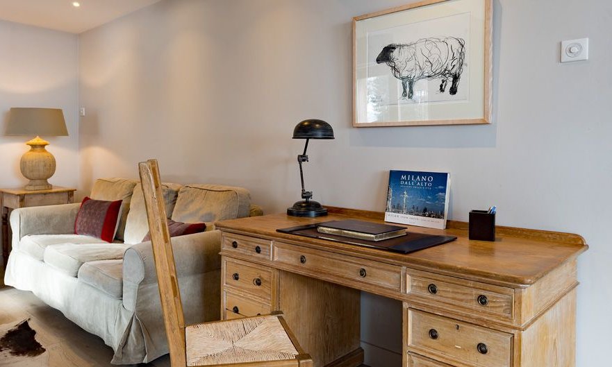The Living area in Chalet Montana in Meribel Centre
