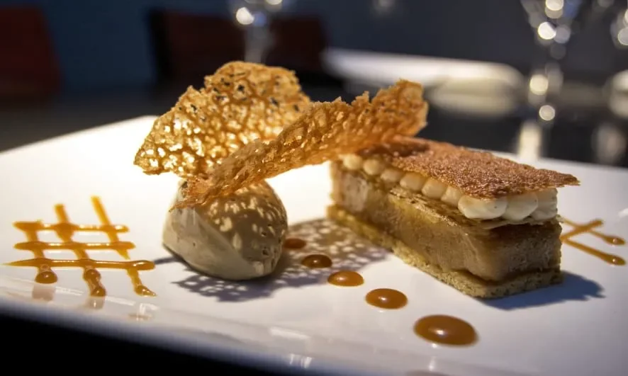 Beatiful Desserts at Chalet Bellacima Lodge, Meribel
