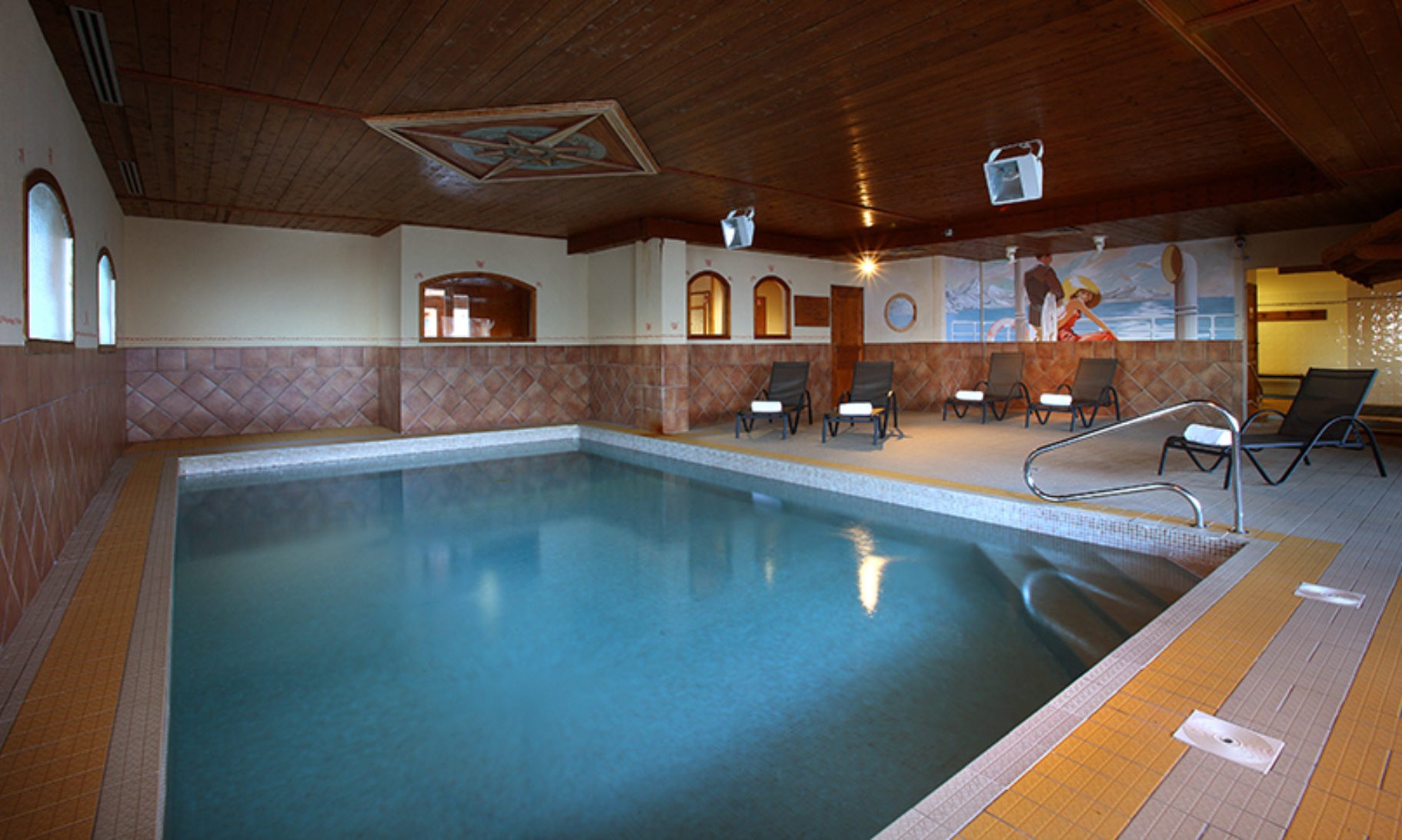 The Swimming pool in Chalet des Neiges Hermine Val Thorens