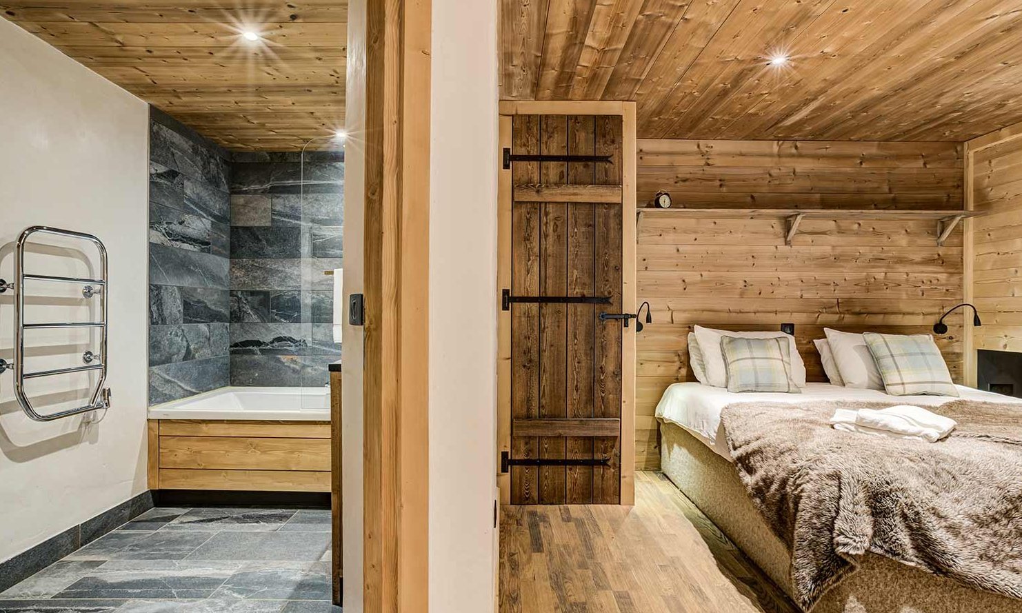 Chalet Jacques En Suite Bedroom