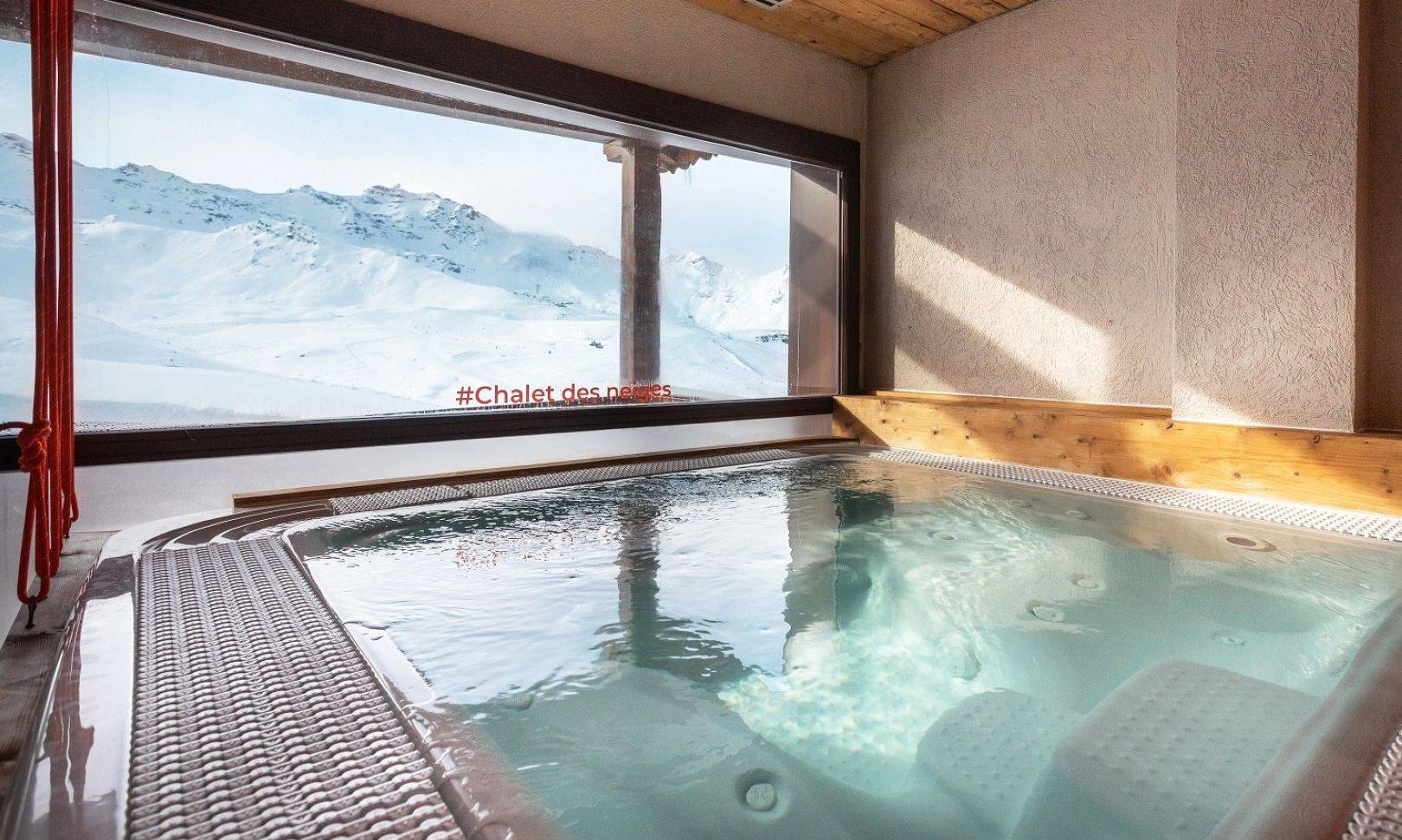 The Jacuzzi in Chalet des Neiges Hermine in Val Thorens