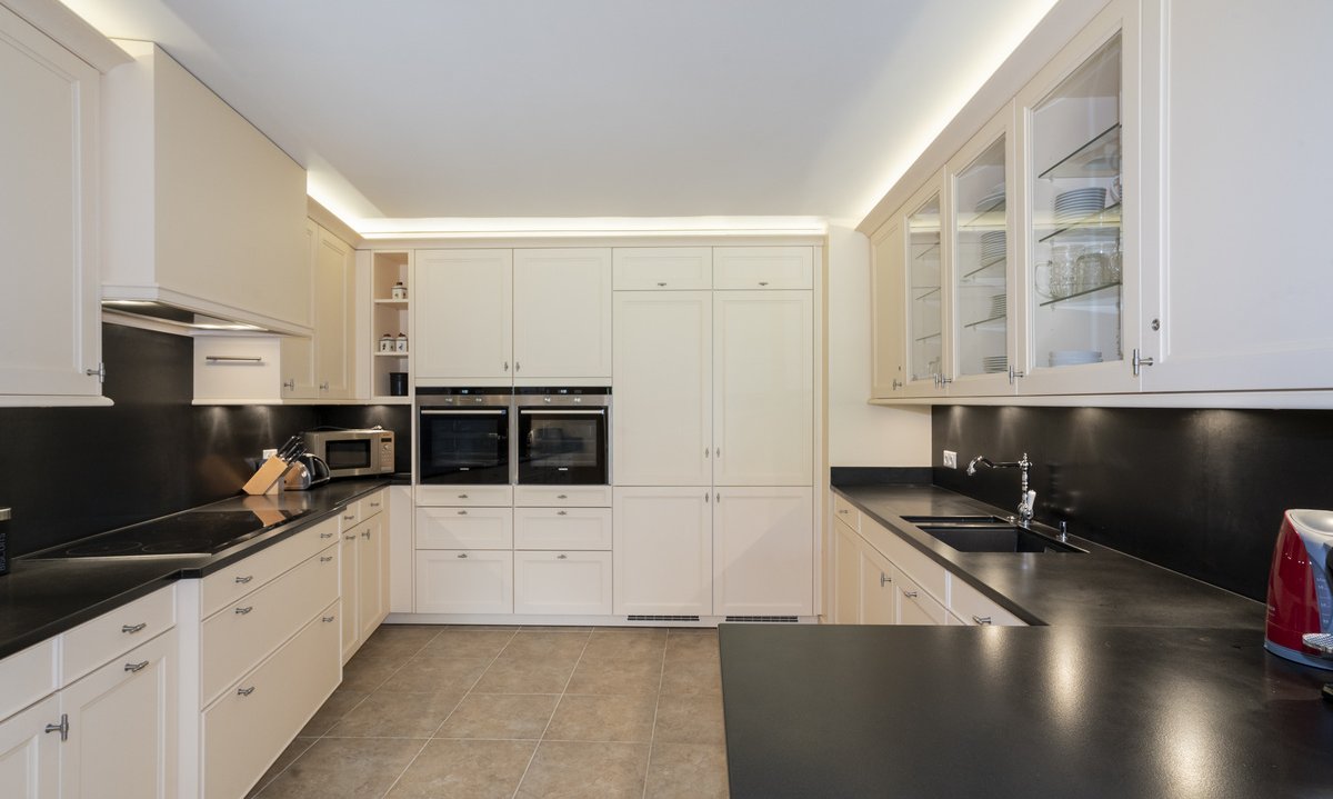 The Kitchen area in Chalet Foret, Meribel