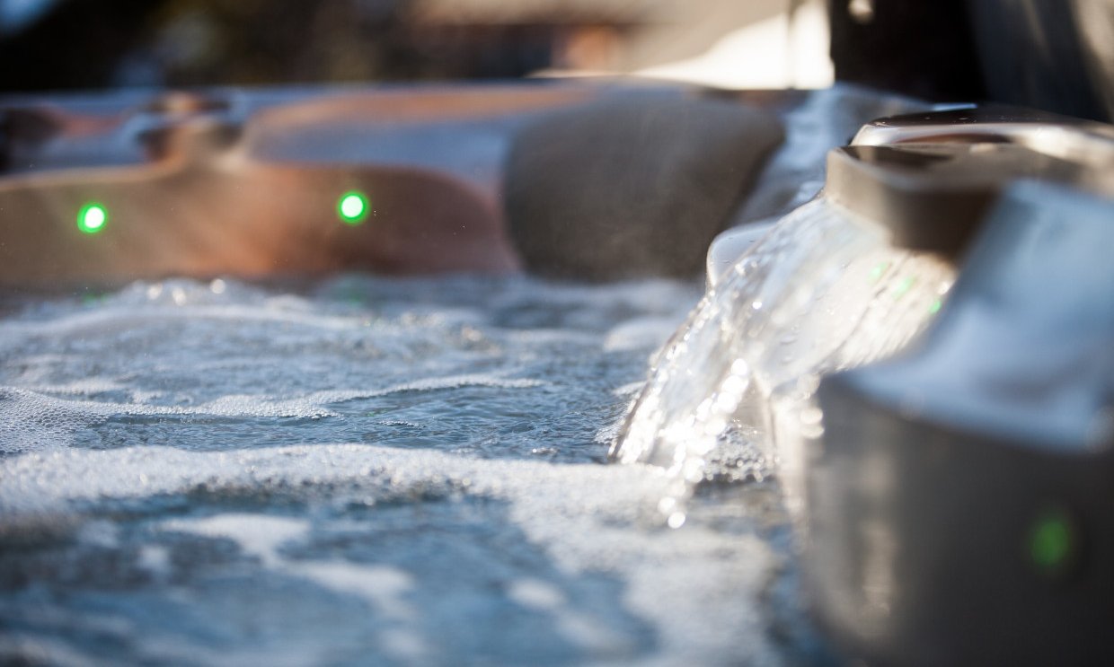 The Hot Tub at Chalet Virage in Meribel