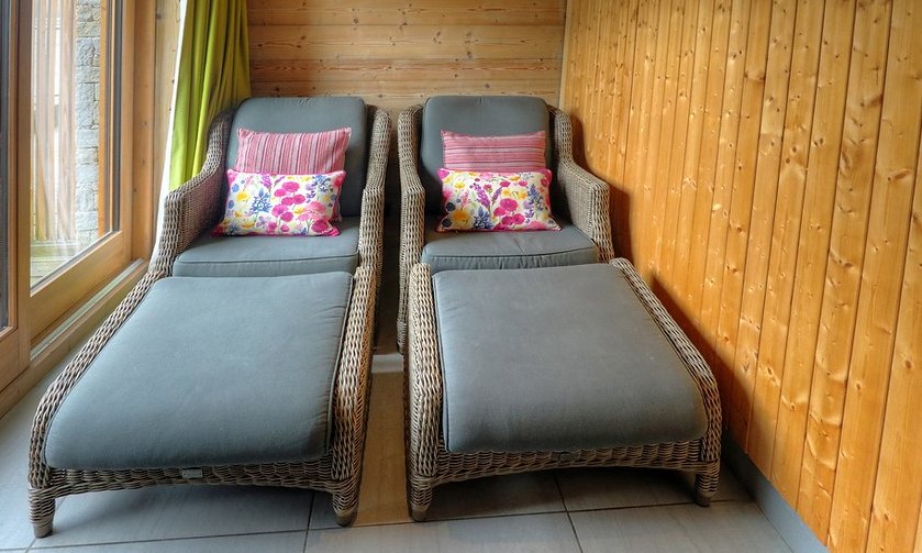 Chalet La Petite Chapelle Relaxing Room