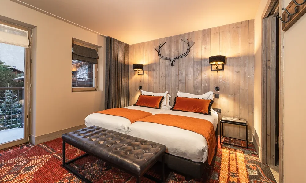 Bedroom 2 No.4 Aspen House Val d'Isere