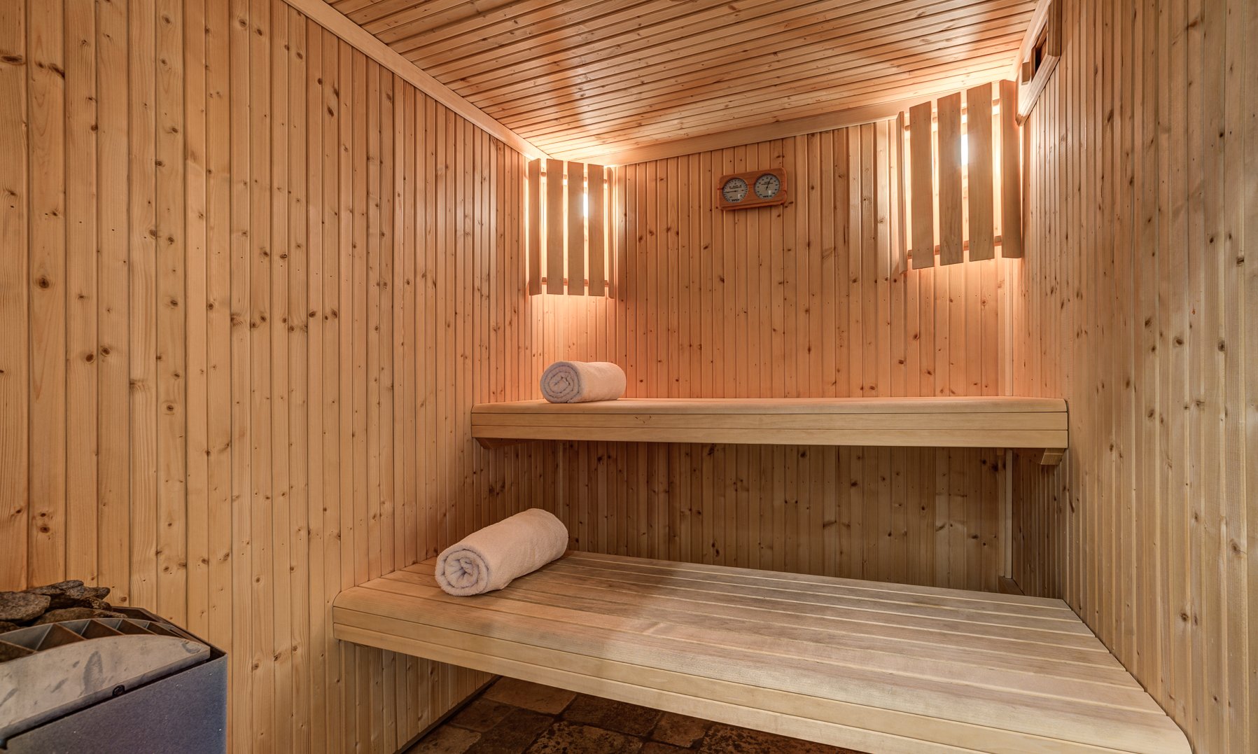 The Sauna in Chalet Amarena Meribel