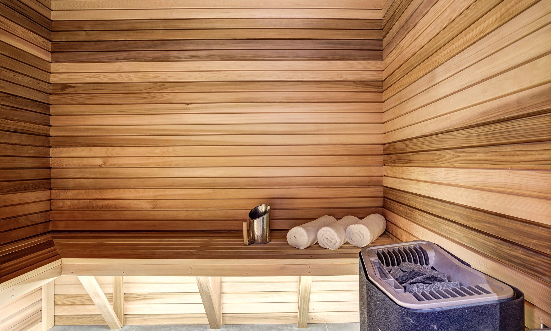 The Sauna at Chalet Bergeronnette in Meribel Nantgerel