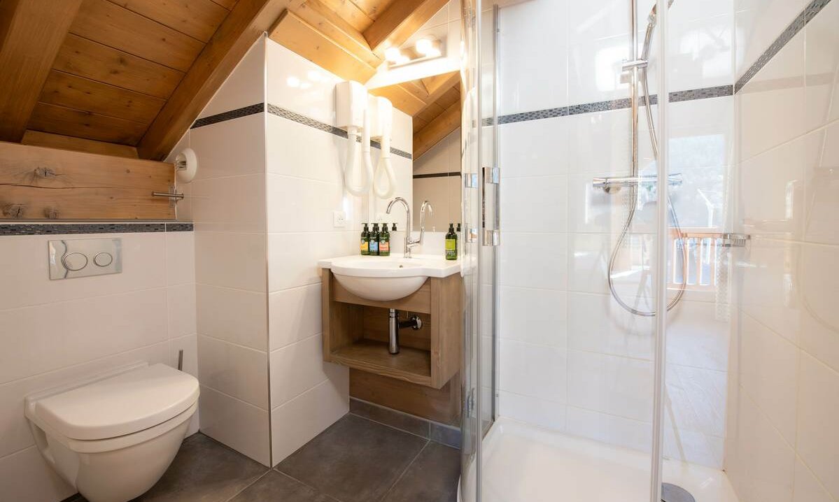 a Bathroom in Chalet L'Ancolie Meribel