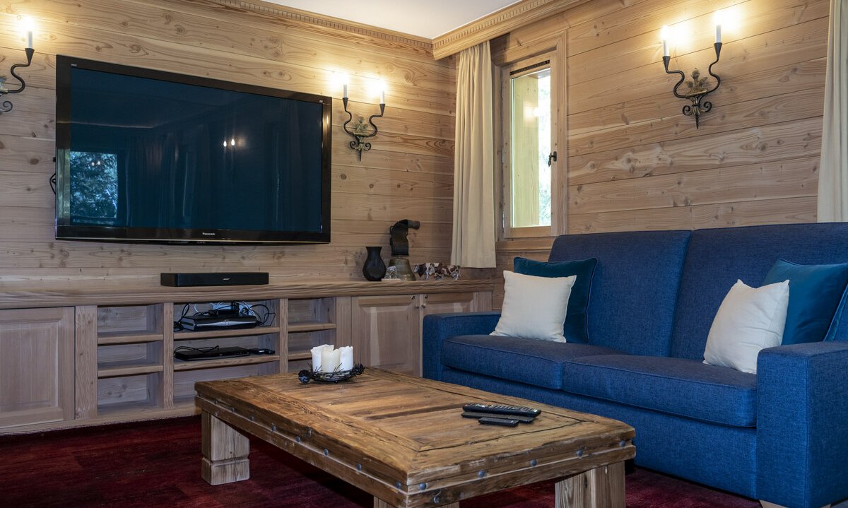 The TV Room in Chalet Foret Meribel