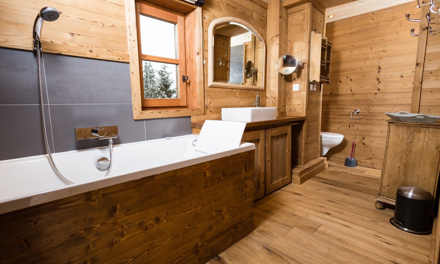 A double Bathroom in Chalet Oursons La Tania