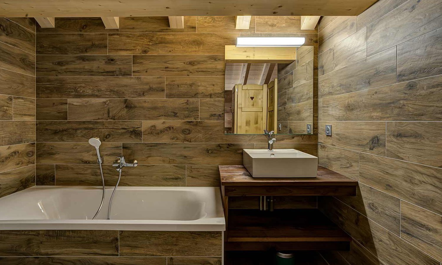 One of the Bathrooms in Chalet Germaine Meribel Mottaret