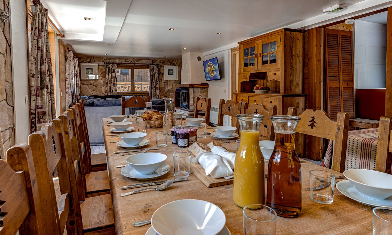 Chalet Neige et Soleil in La Plagne 1800