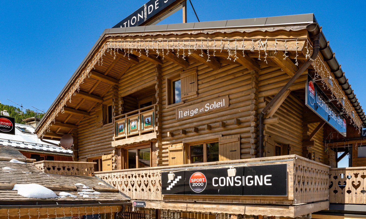 Chalet Neige et Soleil in La Plagne 1800