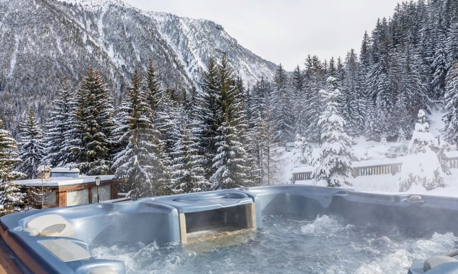 The Hot Tub at Chalet Rikiki in Courchevel Moriond