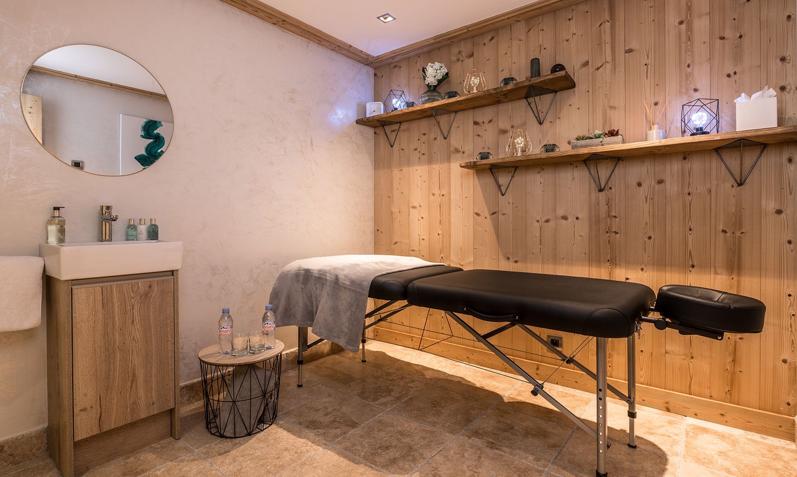 The Massage room in Chalet Serendipity Meribel Village