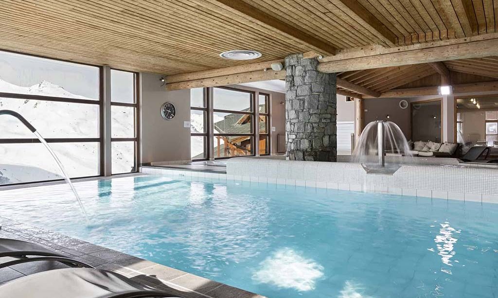 The Swimming Pool at Residence Les Balcons de Val Thorens